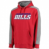 Men's Buffalo Bills NFL Pro Line Westview Pullover Hoodie Red,baseball caps,new era cap wholesale,wholesale hats